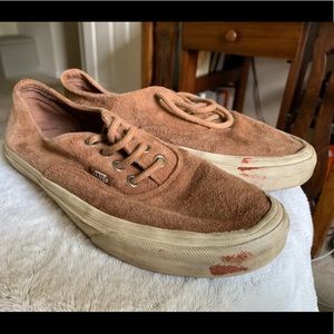 Suede brown vans